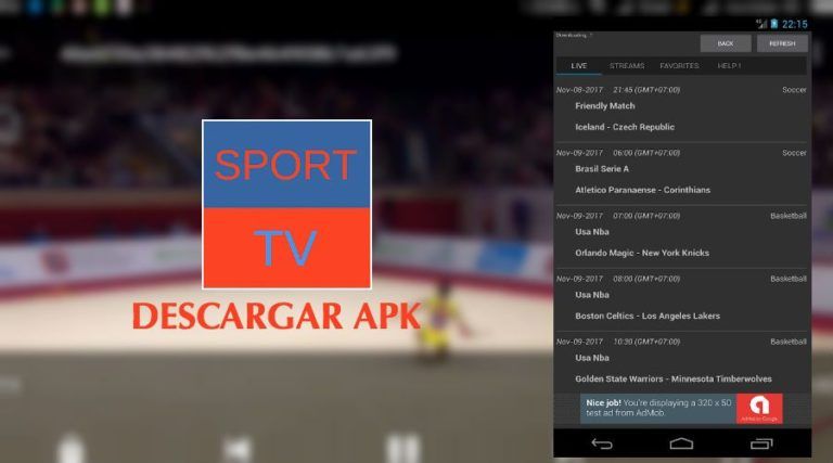 descargar sport tv app apk android pc iphone gratis 2018