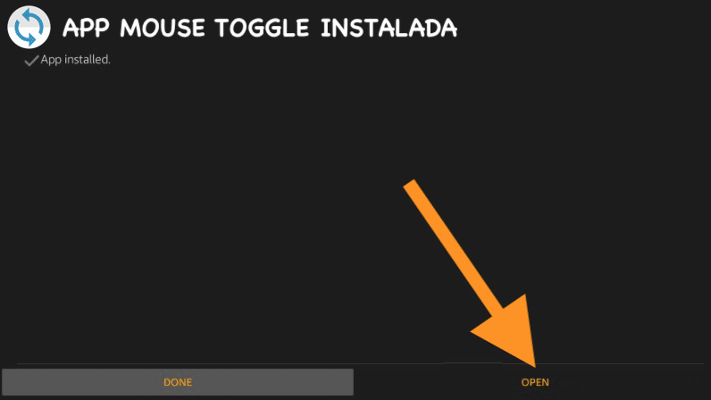 como instalar mouse toggle app en firestick